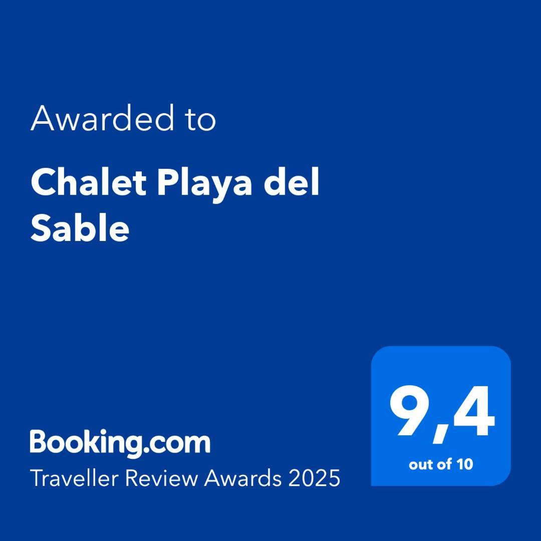 Chalet Playa Del Sable Hinojedo ภายนอก รูปภาพ